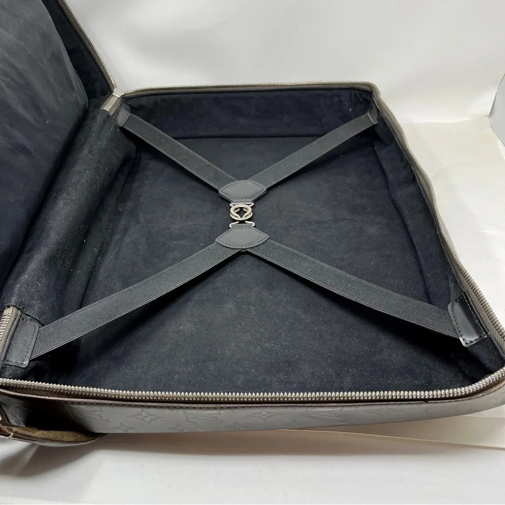Louis Vuitton Ricky Monogram Glacé Deep Brown Carry-On - Picture 7 of 11